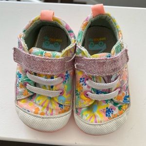 See Kai Run x Oh Joy Floral Sneakers Size 4